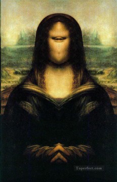 Mona Lisa Spiegel Zauber Ölgemälde